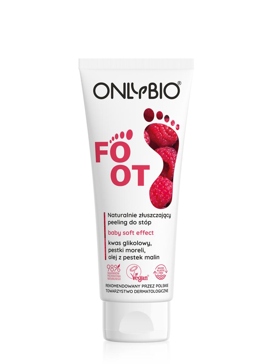ONLYBIO Foot Naturalnie złuszczający peeling do stóp 75ml