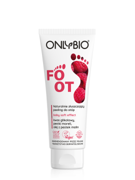 ONLYBIO Foot Naturalnie złuszczający peeling do stóp 75ml