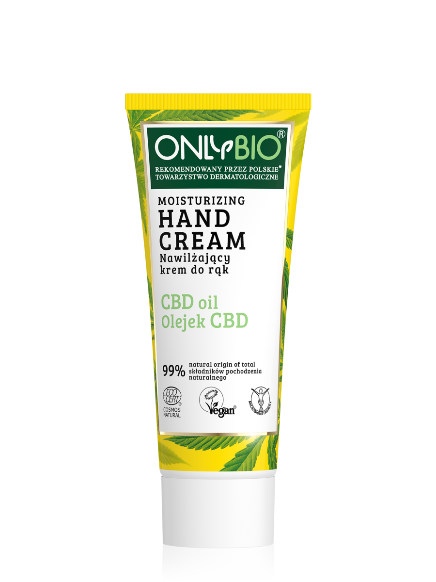 ONLYBIO Nawilżający krem do rąk CBD Oil TUBA 75 ml