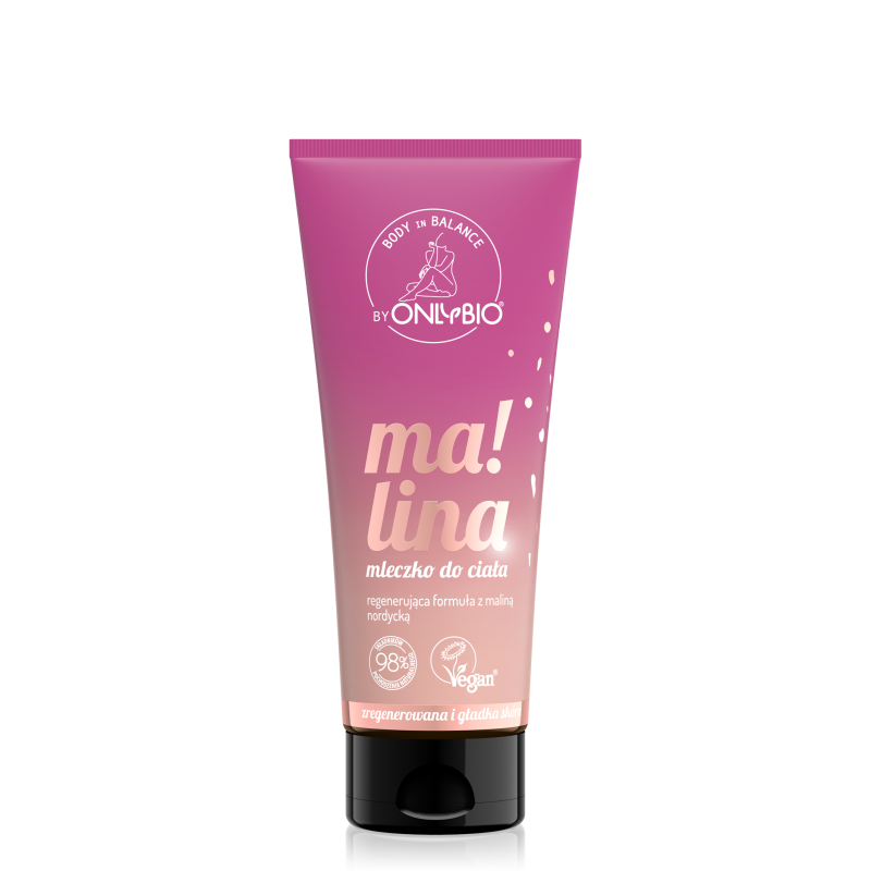 Body in Balance by ONLYBIO Mleczko do ciała malinowe 200ml