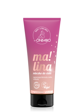 Body in Balance by ONLYBIO Mleczko do ciała malinowe 200ml