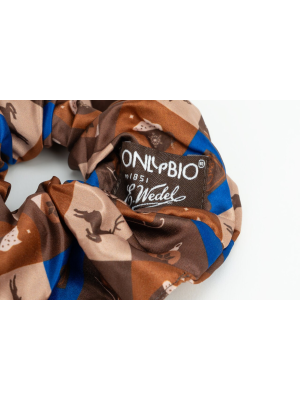 Gumka Onlybio&Wedel  SCRUNCHIE XXL mleczna nadziana