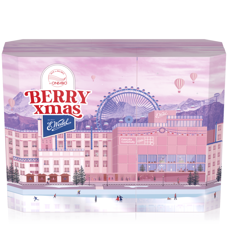 Hair in Balance by ONLYBIO Kalendarz adwentowy BERRY XMAS 24 elementy