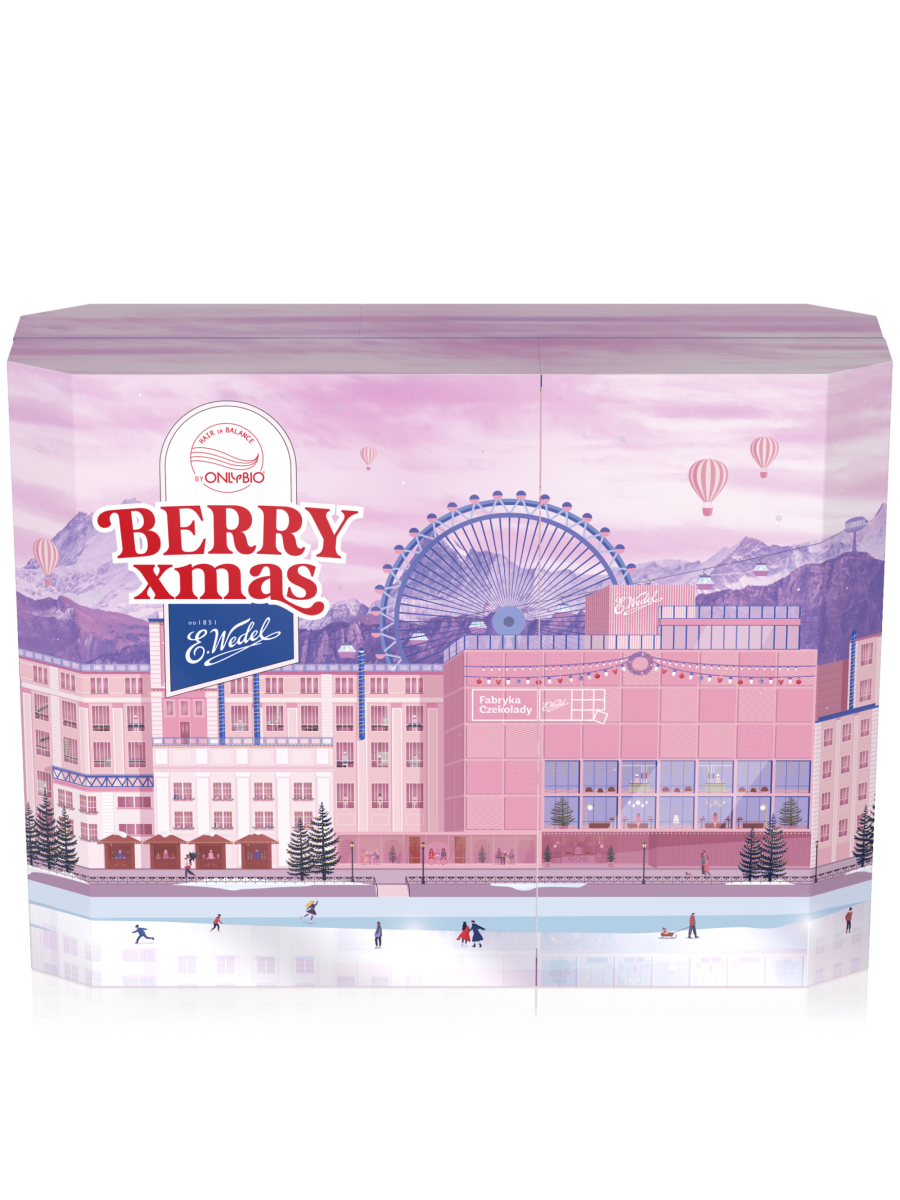 Hair in Balance by ONLYBIO Kalendarz adwentowy BERRY XMAS 24 elementy