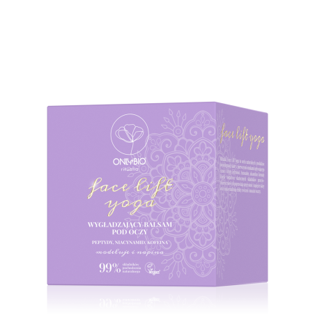 ONLYBIO Ritualia Face Lift Yoga Wygładzający balsam pod oczy 15 ml