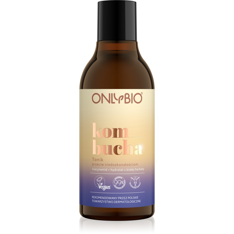 ONLYBIO Kombucha Tonik do twarzy przeciw niedoskonałościom 300 ml