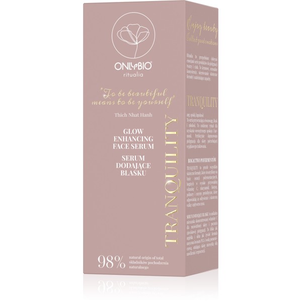 ONLYBIO Ritualia TRANQUILITY Serum do twarzy dodające blasku 30 ml