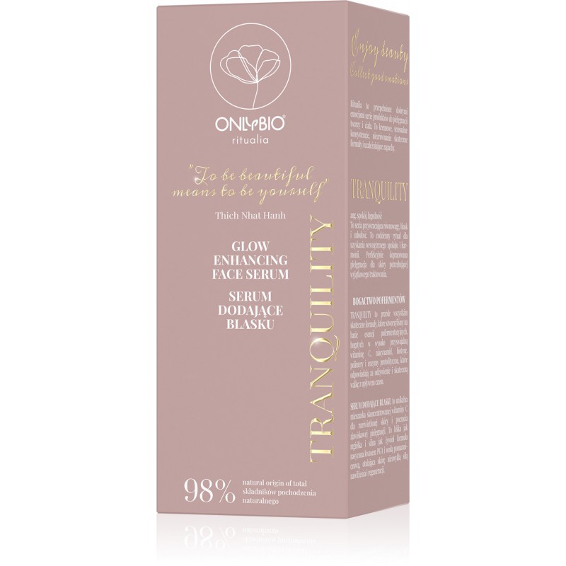 ONLYBIO Ritualia TRANQUILITY Serum do twarzy dodające blasku 30 ml