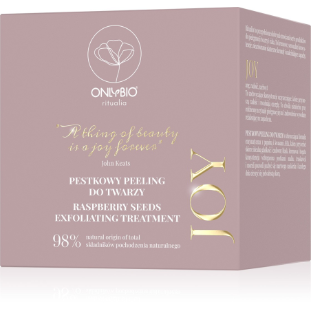 ONLYBIO Ritualia JOY Pestkowy peeling do twarzy 50 ml