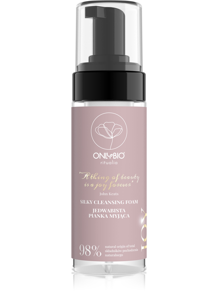 ONLYBIO Ritualia JOY Jedwabista pianka myjąca do twarzy 150 ml
