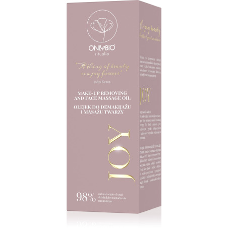 ONLYBIO Ritualia JOY Olejek do demakijażu i masażu twarzy 150 ml