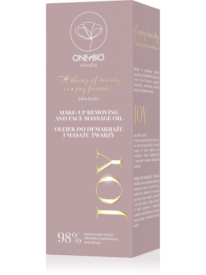 ONLYBIO Ritualia JOY Olejek do demakijażu i masażu twarzy 150 ml