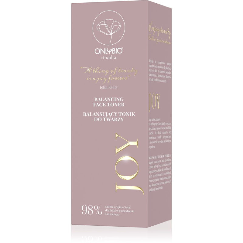 ONLYBIO Ritualia JOY Balansujący tonik do twarzy 150 ml