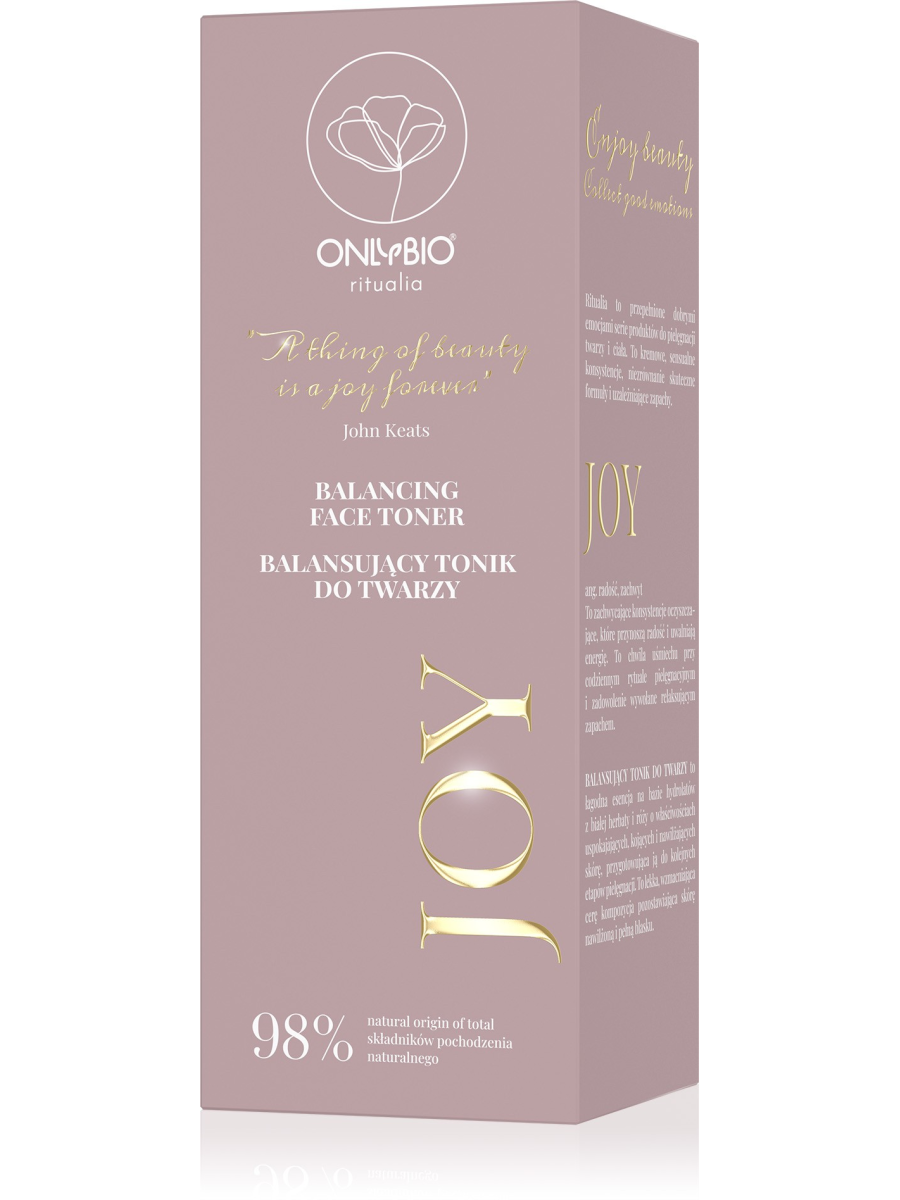 ONLYBIO Ritualia JOY Balansujący tonik do twarzy 150 ml
