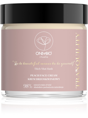 ONLYBIO Ritualia TRANQUILITY Krem do twarzy brzoskwiniowy 50 ml
