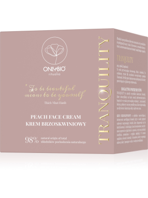 ONLYBIO Ritualia TRANQUILITY Krem do twarzy brzoskwiniowy 50 ml