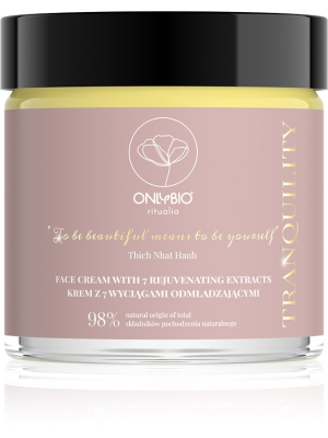 ONLYBIO Ritualia TRANQUILITY Krem do twarzy z 7 wyciągami odmładzającymi 50 ml