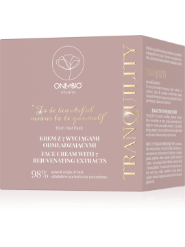 ONLYBIO Ritualia TRANQUILITY Krem do twarzy z 7 wyciągami odmładzającymi 50 ml