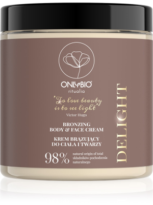 ONLYBIO Ritualia DELIGHT Krem brązujący do ciała 250 ml