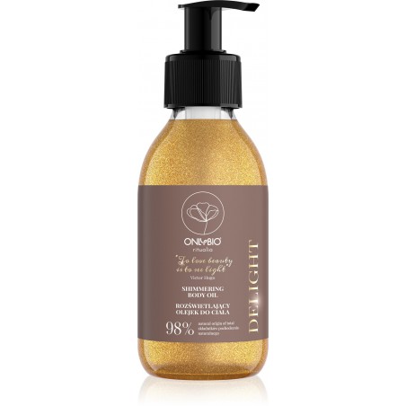 ONLYBIO Ritualia DELIGHT Rozświetlający olejek do ciała 150 ml