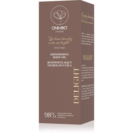 ONLYBIO Ritualia DELIGHT Rozświetlający olejek do ciała 150 ml