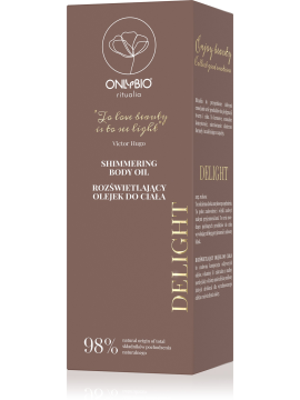 ONLYBIO Ritualia DELIGHT Rozświetlający olejek do ciała 150 ml