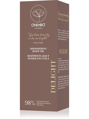 ONLYBIO Ritualia DELIGHT Rozświetlający olejek do ciała 150 ml