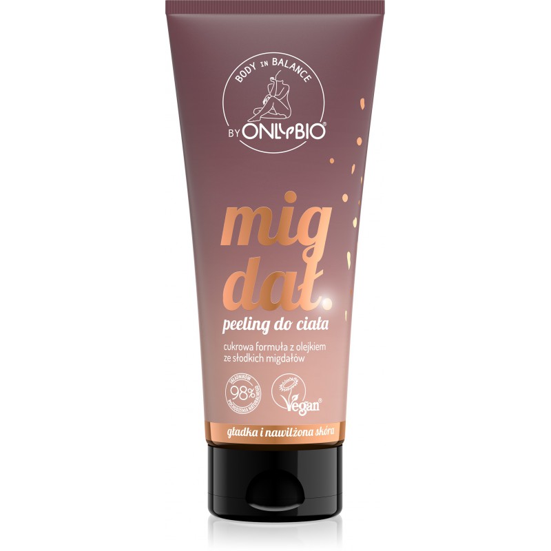 Body in Balance by ONLYBIO Peeling do ciała migdałowy 200ml