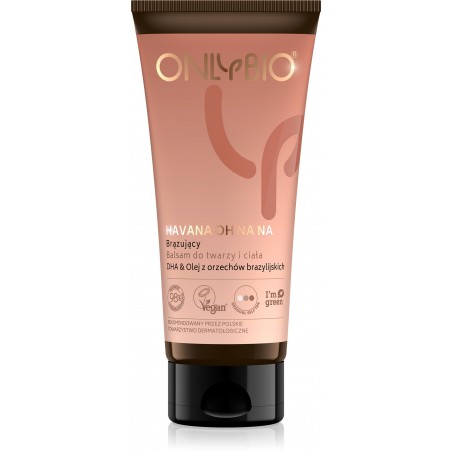 ONLYBIO Havana Oh Na Na Brązujący balsam do twarzy i ciała 200ml