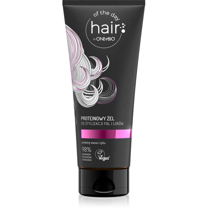 Hair of the day by ONLYBIO Proteinowy żel do stylizacji fal i loków 200ml