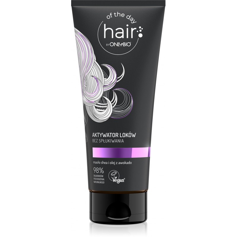 Hair of the day by ONLYBIO Aktywator loków bez spłukiwania 200ml