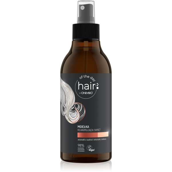 Hair of the day by ONLYBIO Mgiełka reanimująca skręt 300ml