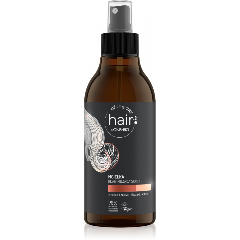 Hair of the day by ONLYBIO Mgiełka reanimująca skręt 300ml