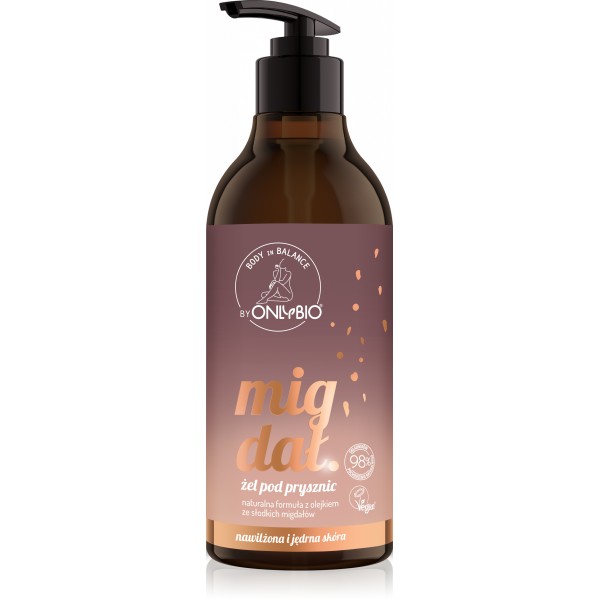 Body in Balance by ONLYBIO Żel pod prysznic Migdał 400ml