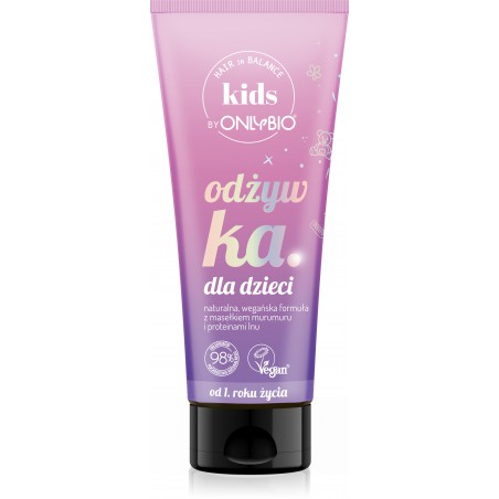 Hair in Balance Kids by ONLYBIO Odżywka dla dzieci 200ml