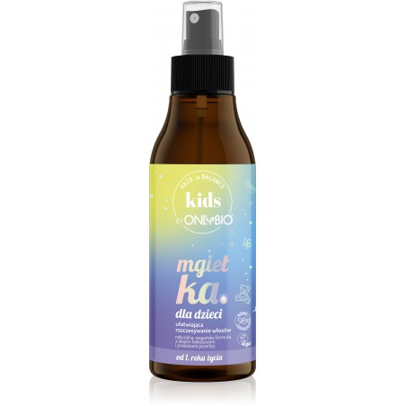Hair in Balance Kids by ONLYBIO Mgiełka dla dzieci ułatwiająca rozczesywanie włosów 150ml