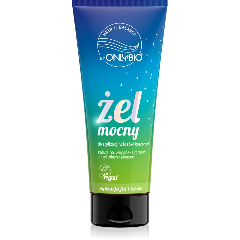 Hair in Balance by ONLYBIO Żel mocny do stylizacji włosów kręconych 200ml