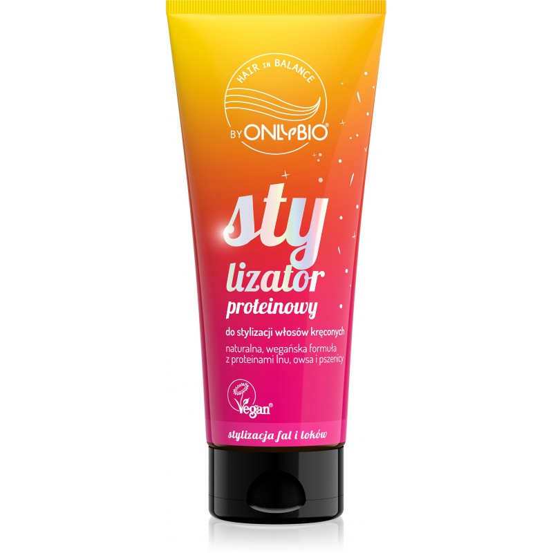 Hair in Balance by ONLYBIO Stylizator proteinowy do stylizacji włosów kręconych 200ml