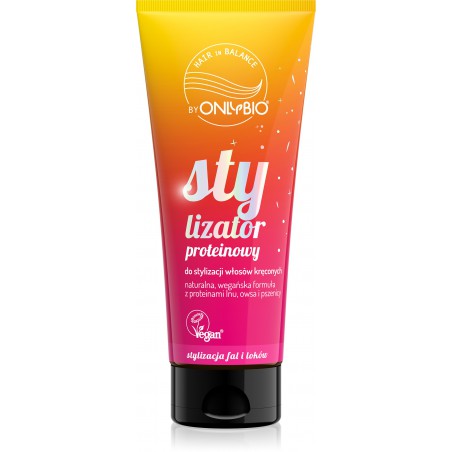 Hair in Balance by ONLYBIO Stylizator proteinowy do stylizacji włosów kręconych 200ml