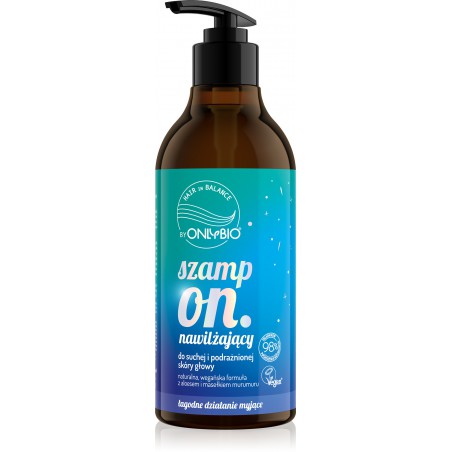 Hair in Balance by ONLYBIO szampon nawilżający 400 ml