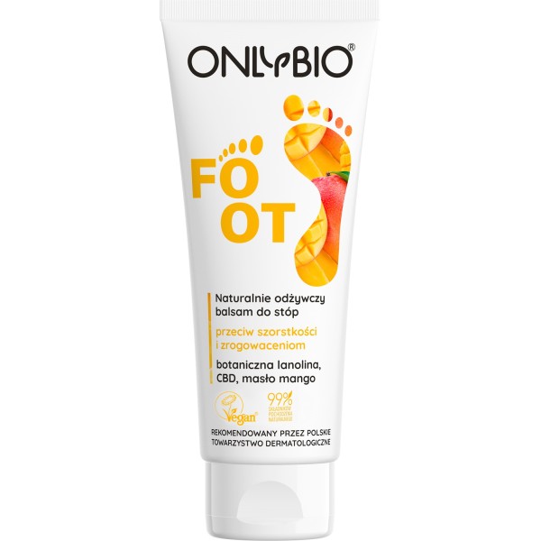 ONLYBIO Foot Naturalnie odżywczy balsam do stóp 75ml