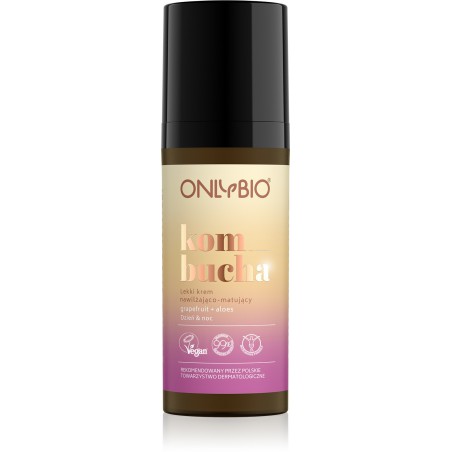ONLYBIO Kombucha Lekki krem do twarzy nawilżająco-matujący 50 ml
