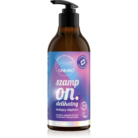 Reverse Washing By ONLYBIO Szampon delikatny dodający objętości 400 ml