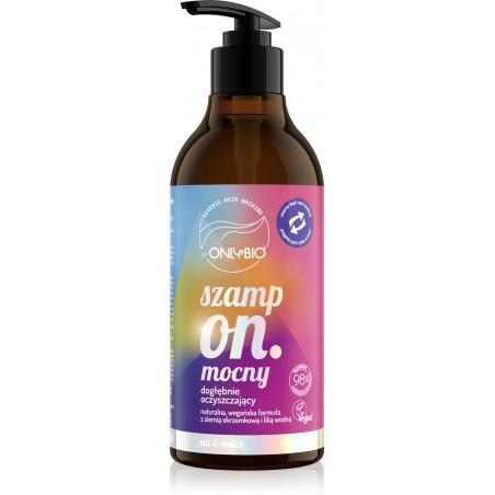 Reverse Washing By ONLYBIO Szampon mocny dogłębnie oczyszczający 400 ml